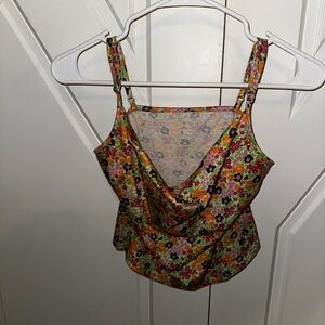 Floral Sleeveless Top